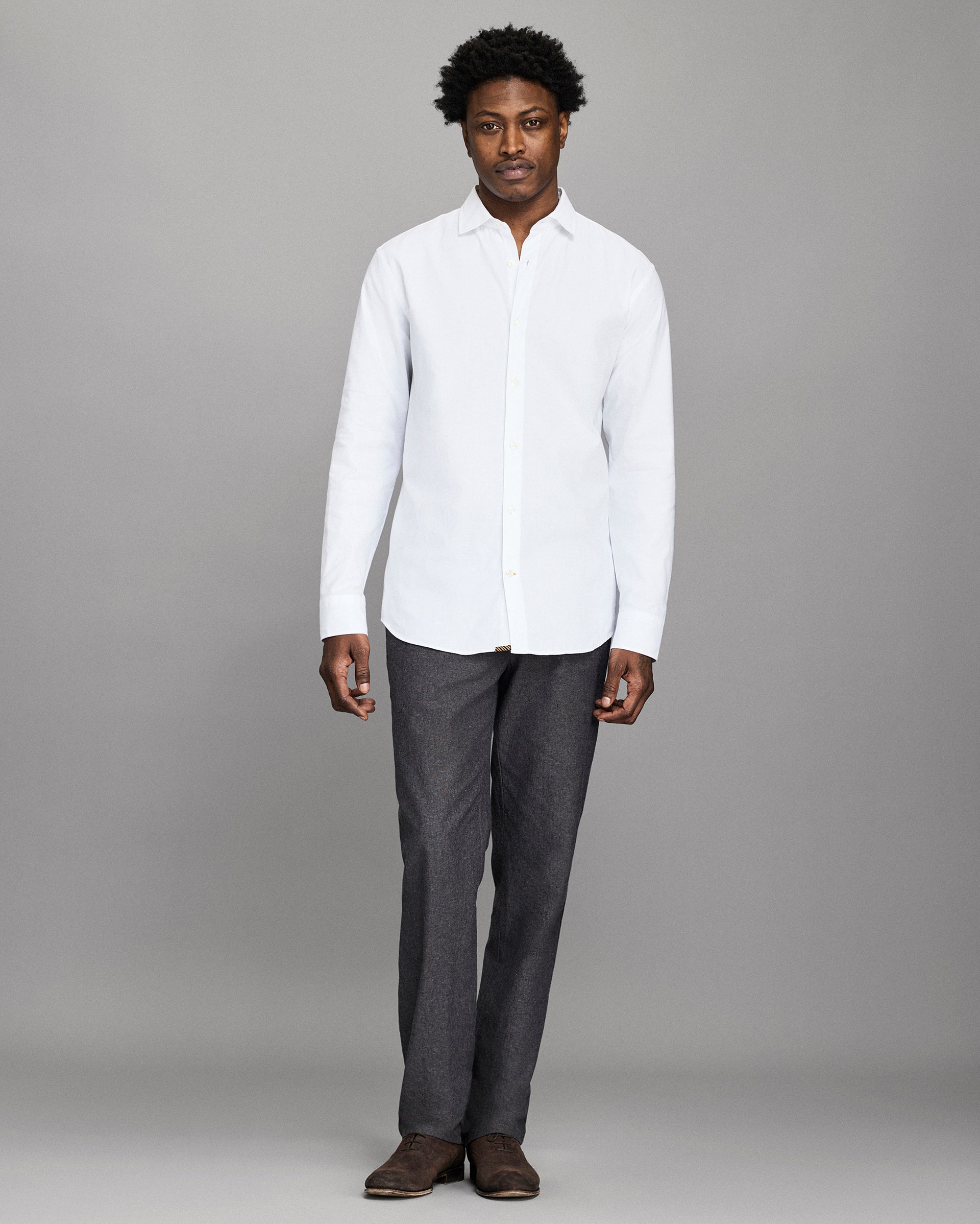 Oxford Hutcheson Dress Shirt - Standard Fit | Billy Reid