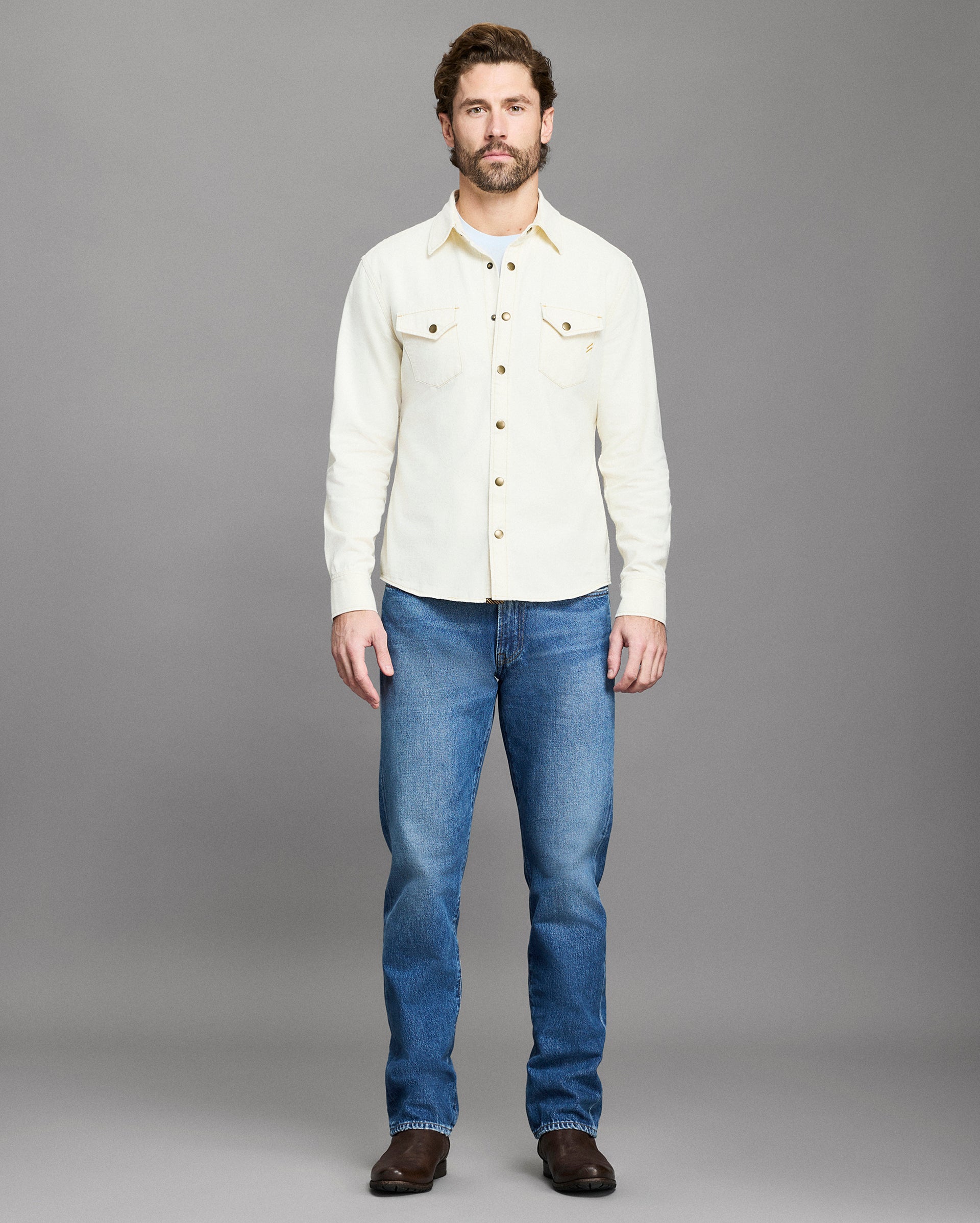 Shoals Organic Cotton Twill Shirt - Slim Fit | Billy Reid