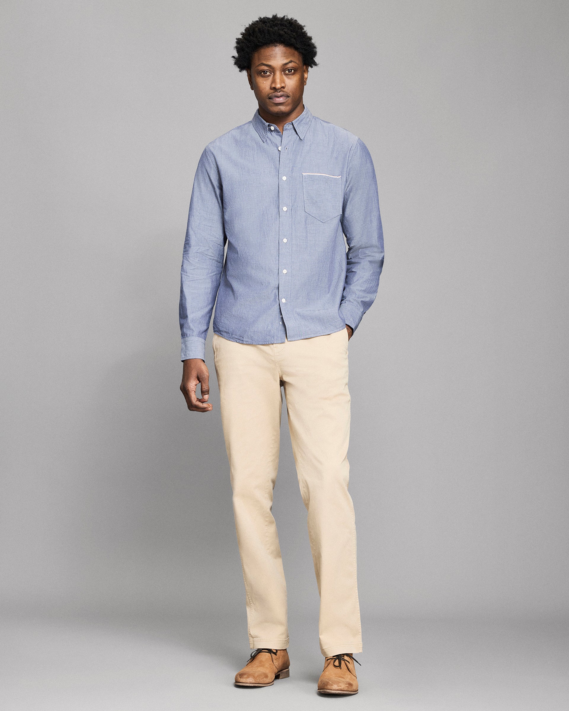 MSL 1-Pocket Shirt - Standard Fit Cotton | Billy Reid