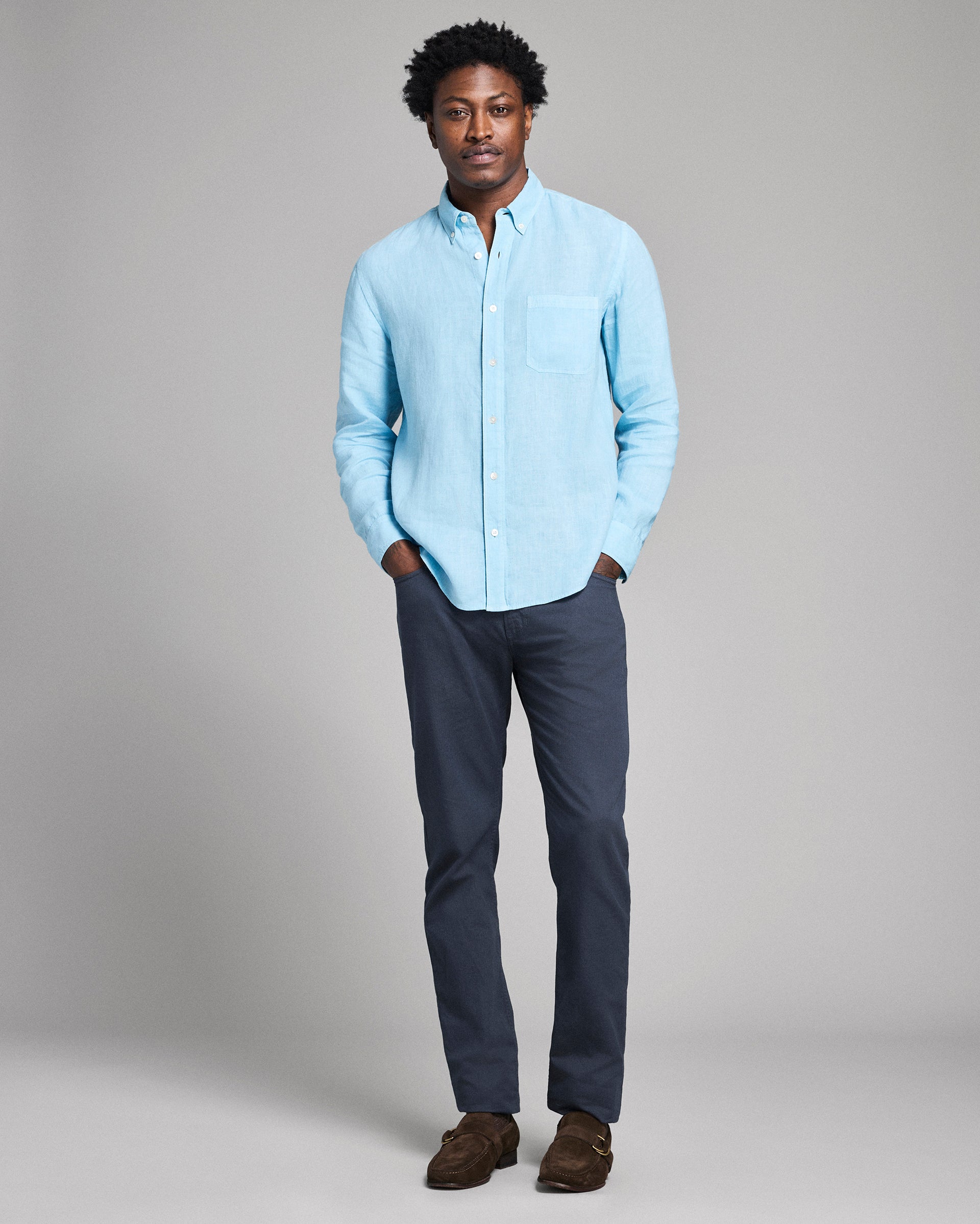 Tuscumbia Linen Shirt Button Down