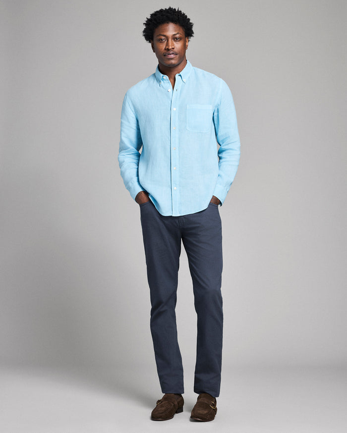 Tuscumbia Linen Shirt Button Down
