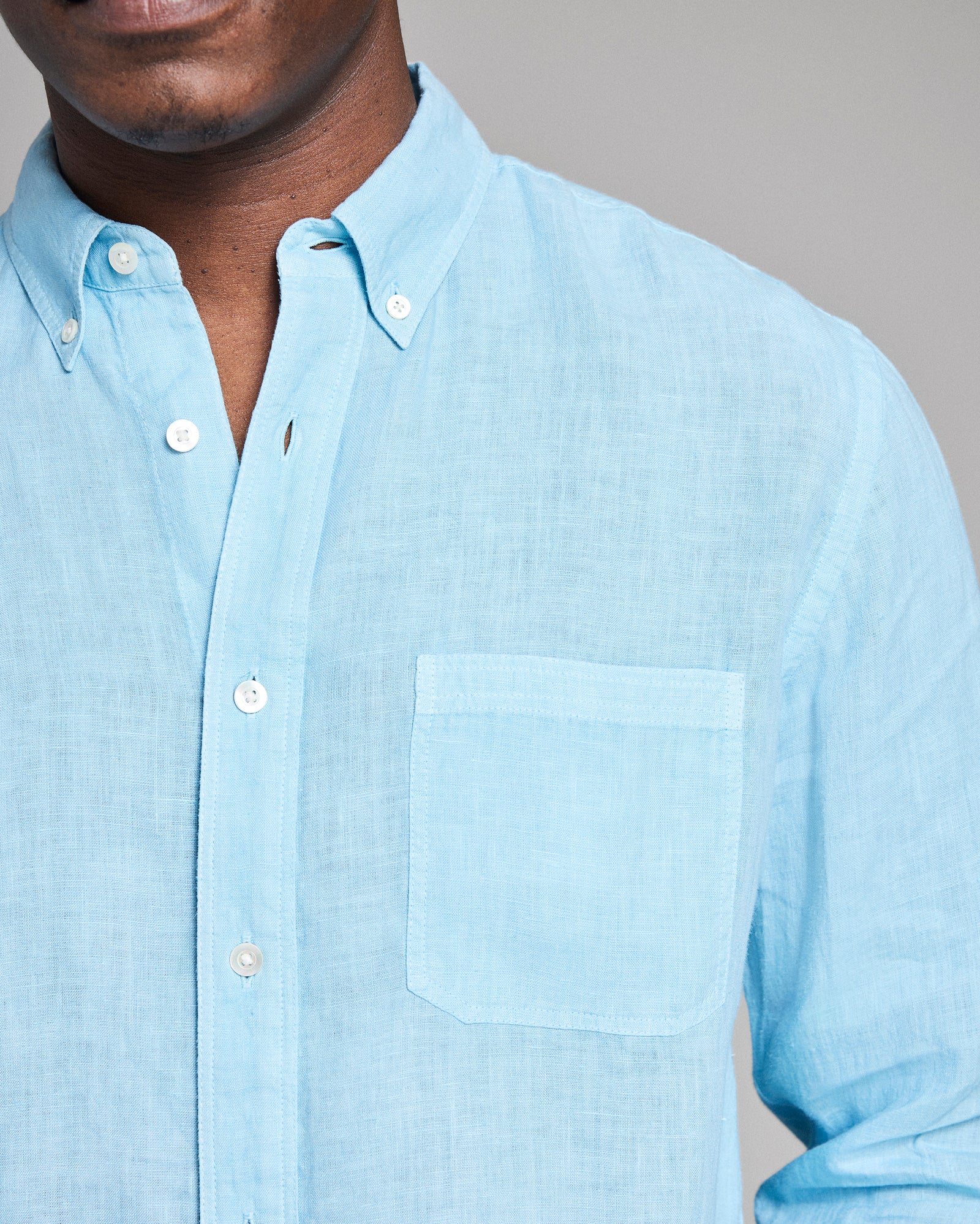 Tuscumbia Linen Shirt Button Down