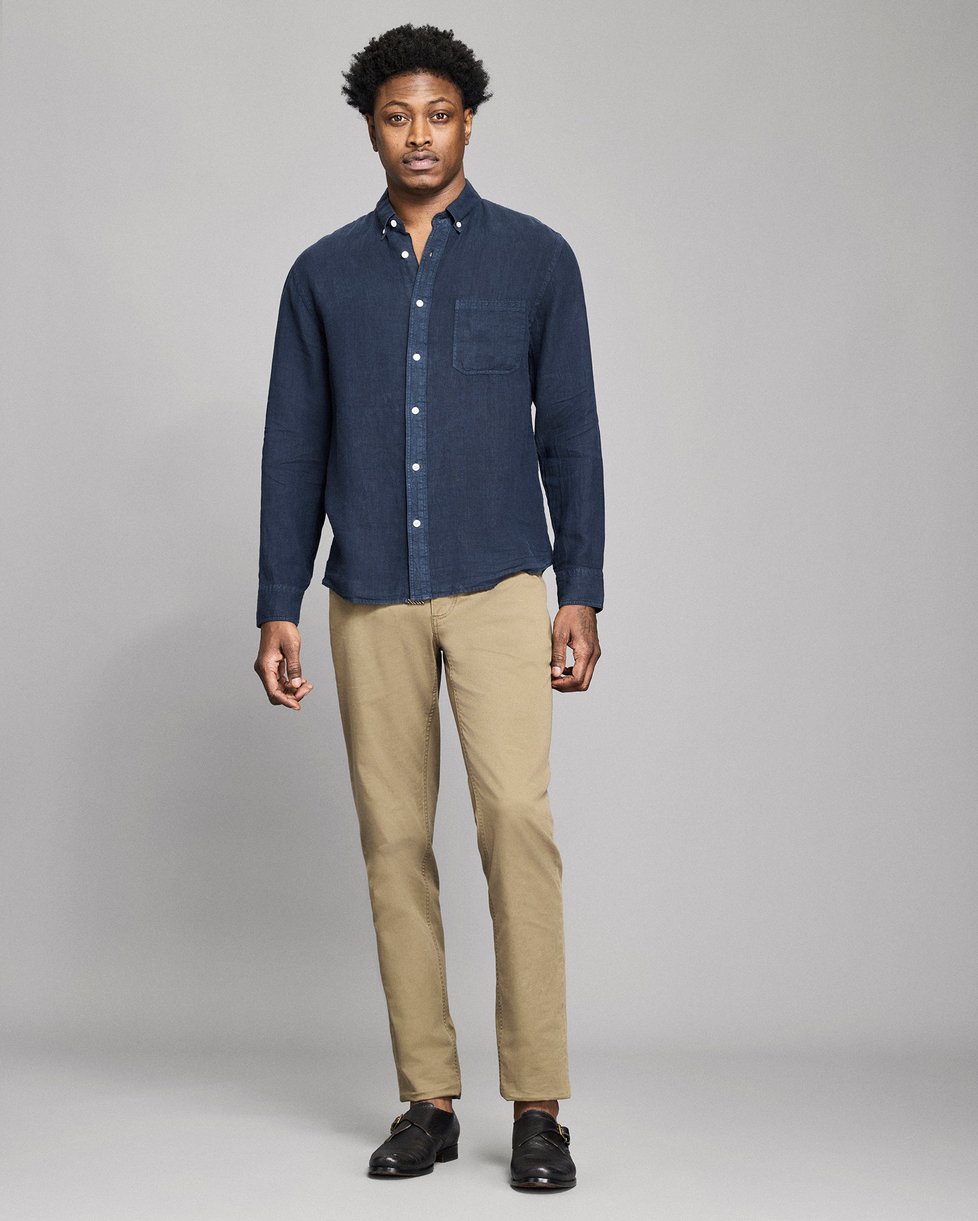 パハマン　Pachman TWIN BUTTON BLOUSE Pachman