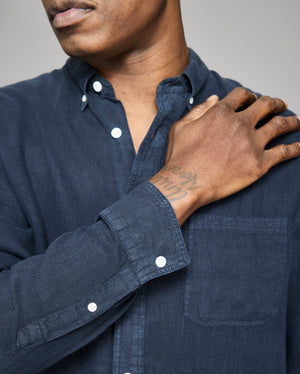 Tuscumbia Linen Shirt Button Down
