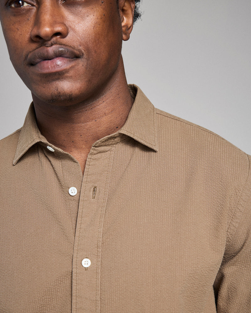 Seersucker Cedar Shirt
