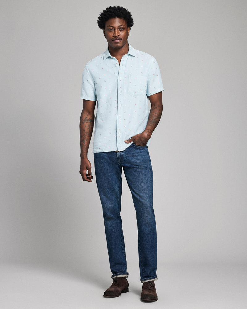 Short Sleeve Herringbone Treme Shirt Alternate