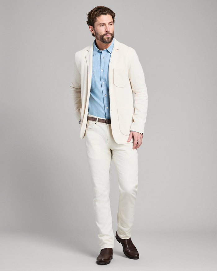 Heathered Knit Sport Coat