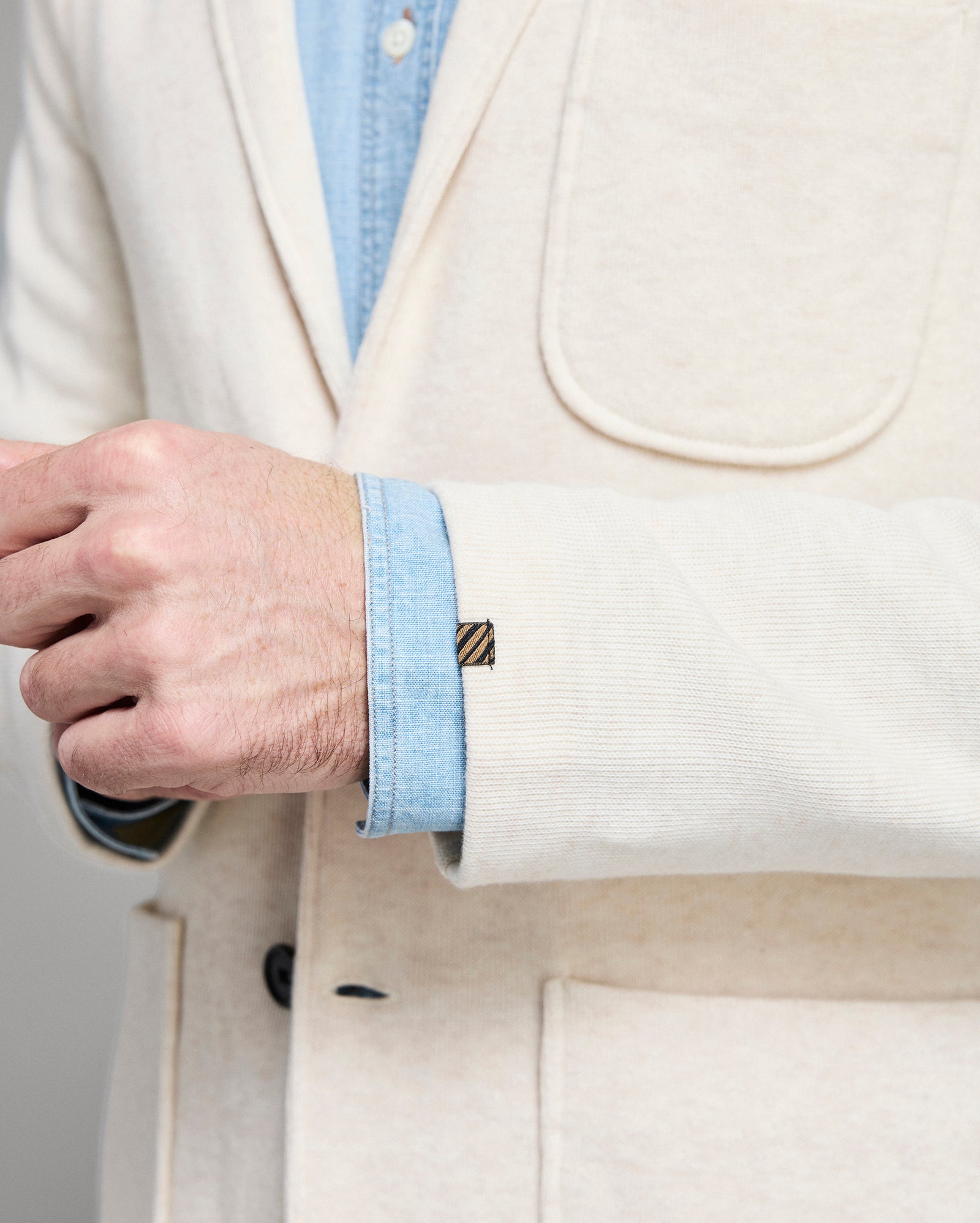 Heathered Knit Sport Coat