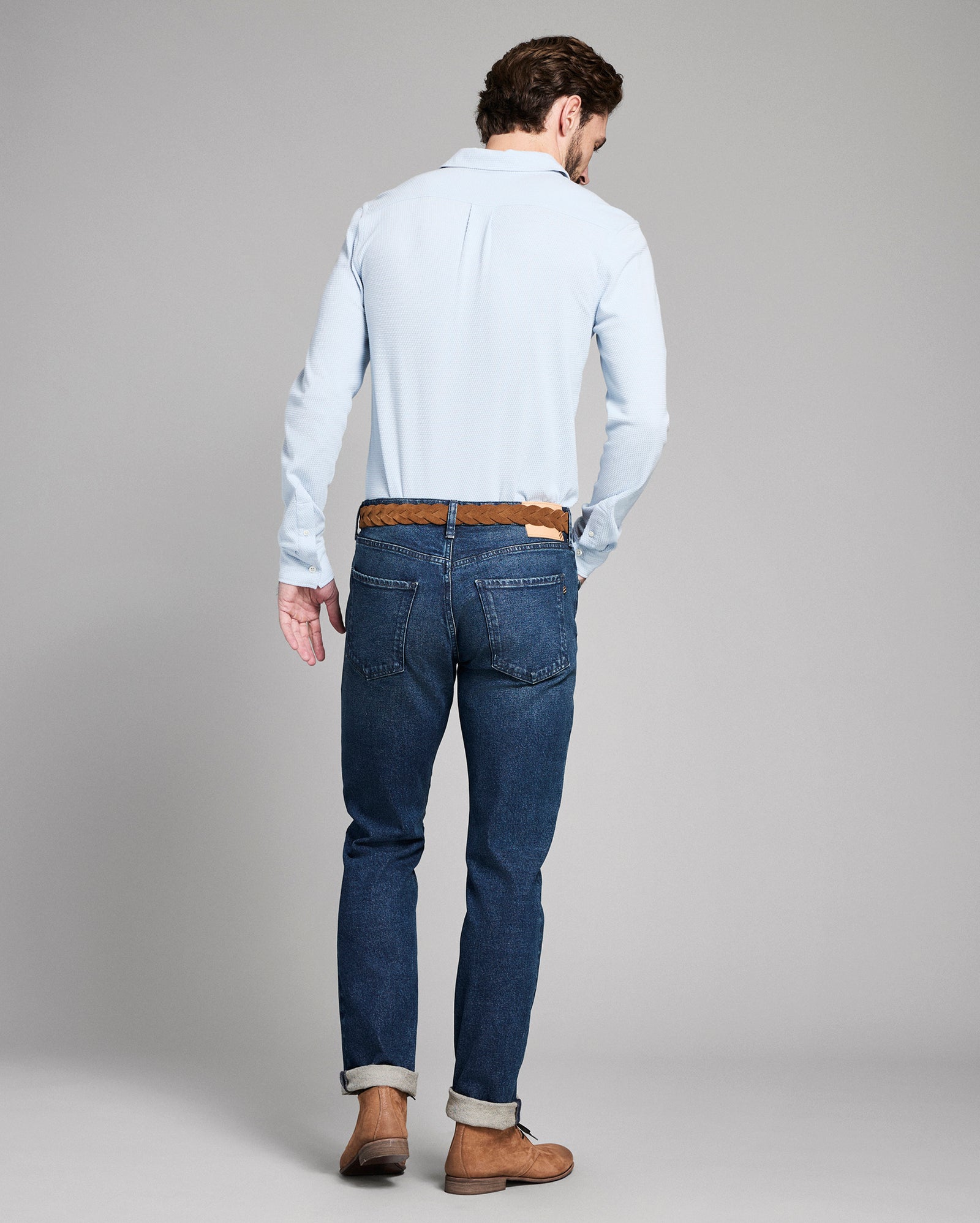 Long Sleeve Textured Yellowhammer Shirt