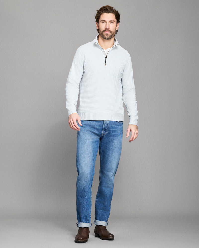 Quilted Half Zip