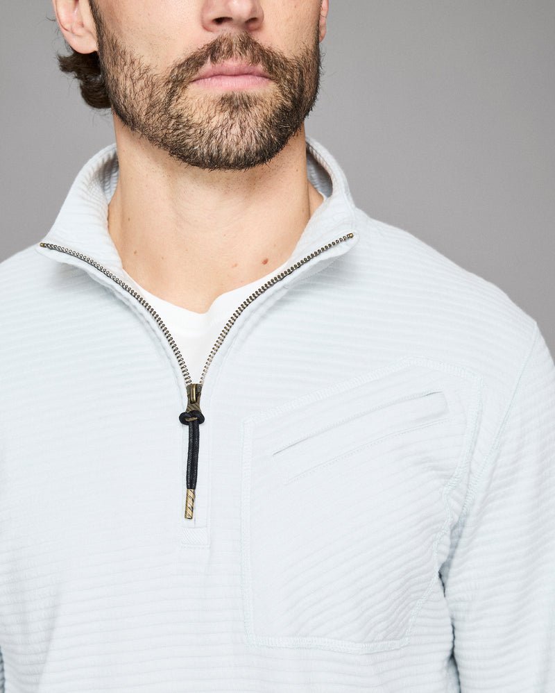 Quilted Half Zip