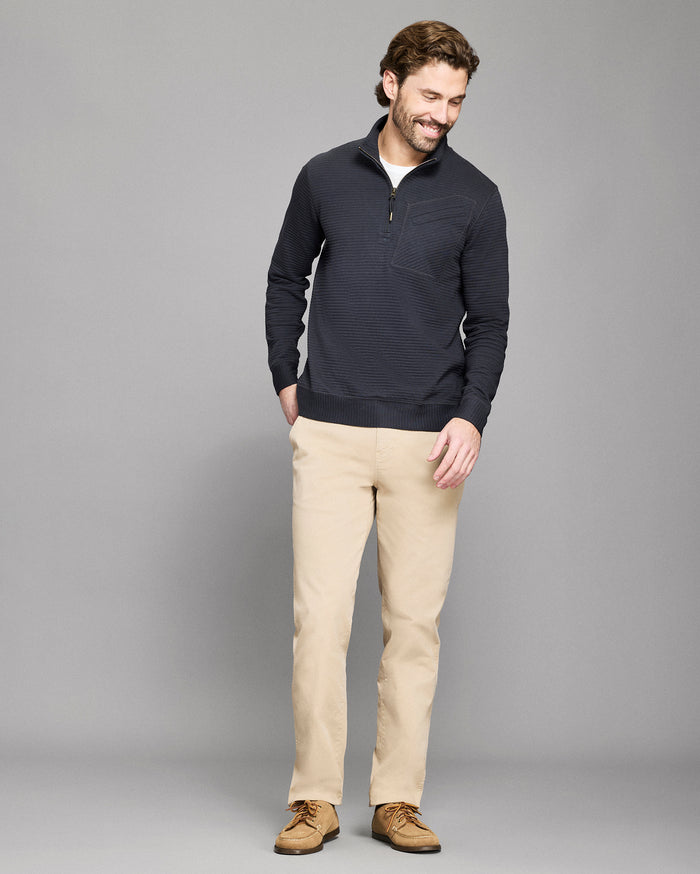 Quilted Half Zip
