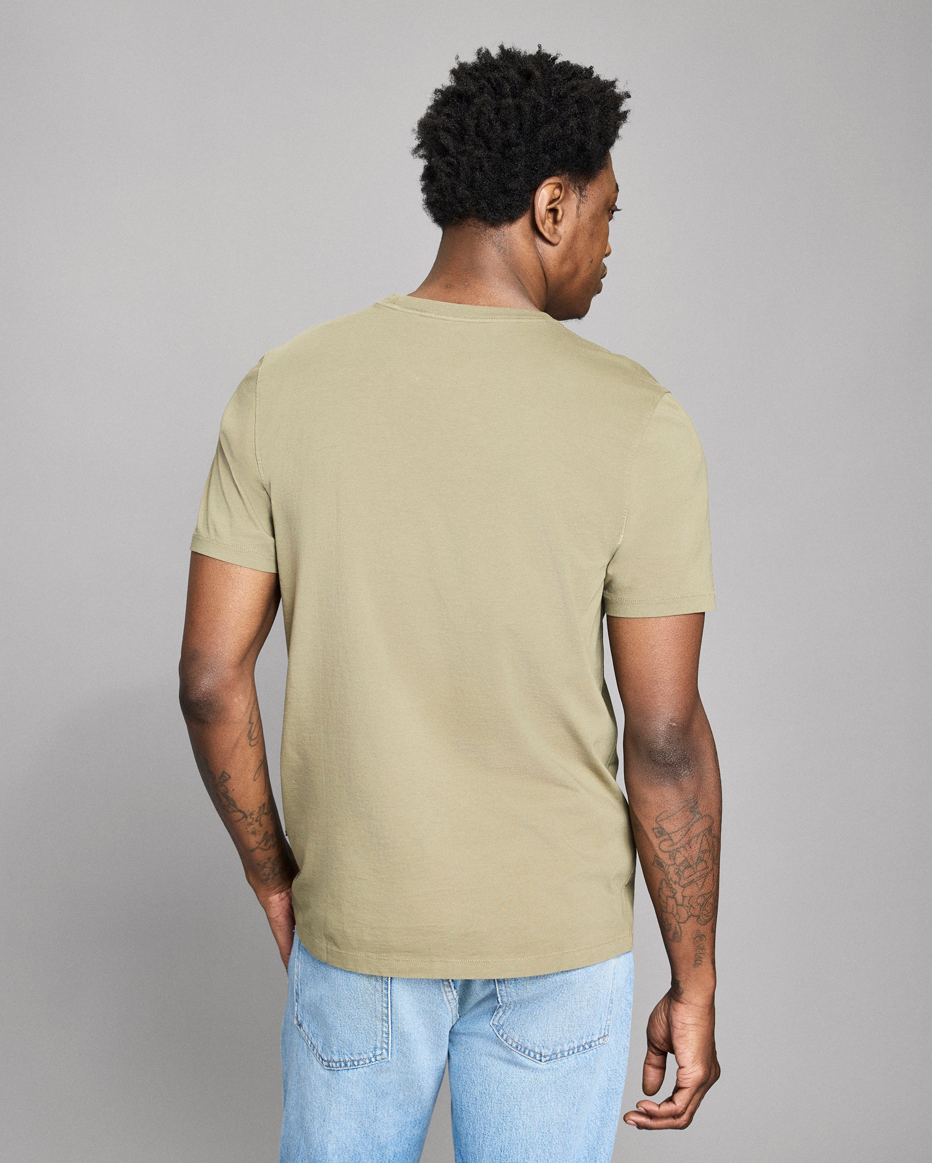 Organic Pima Cotton Washed Pocket Tee | Billy Reid