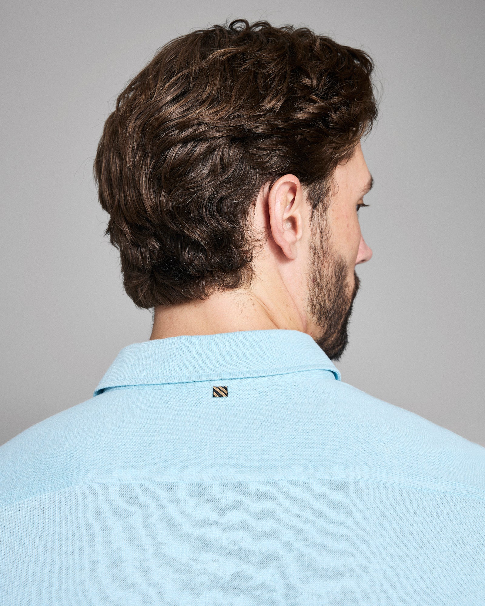 Short Sleeve Hemp Cotton Knit Shirt