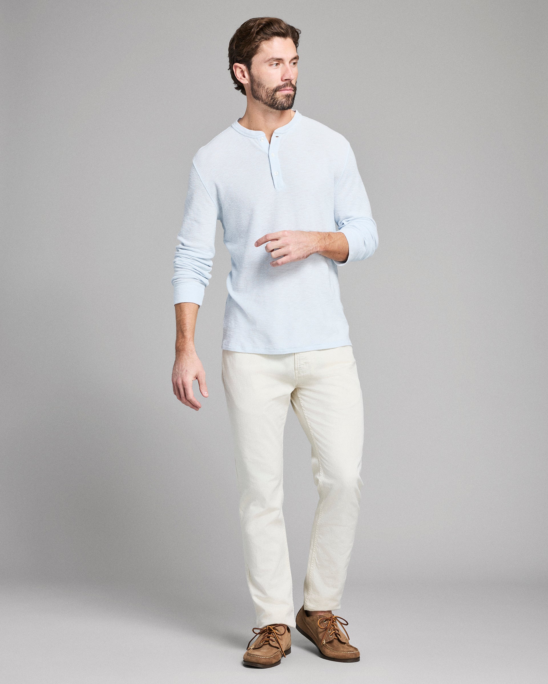 Slub Tuck Henley