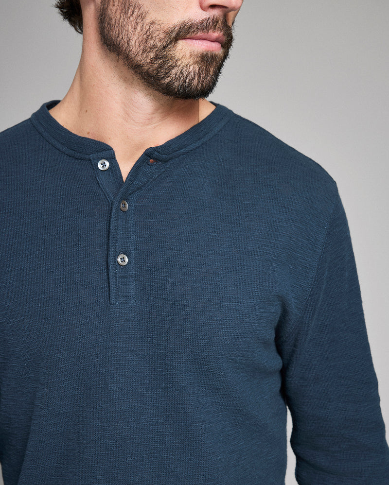 Slub Tuck Henley