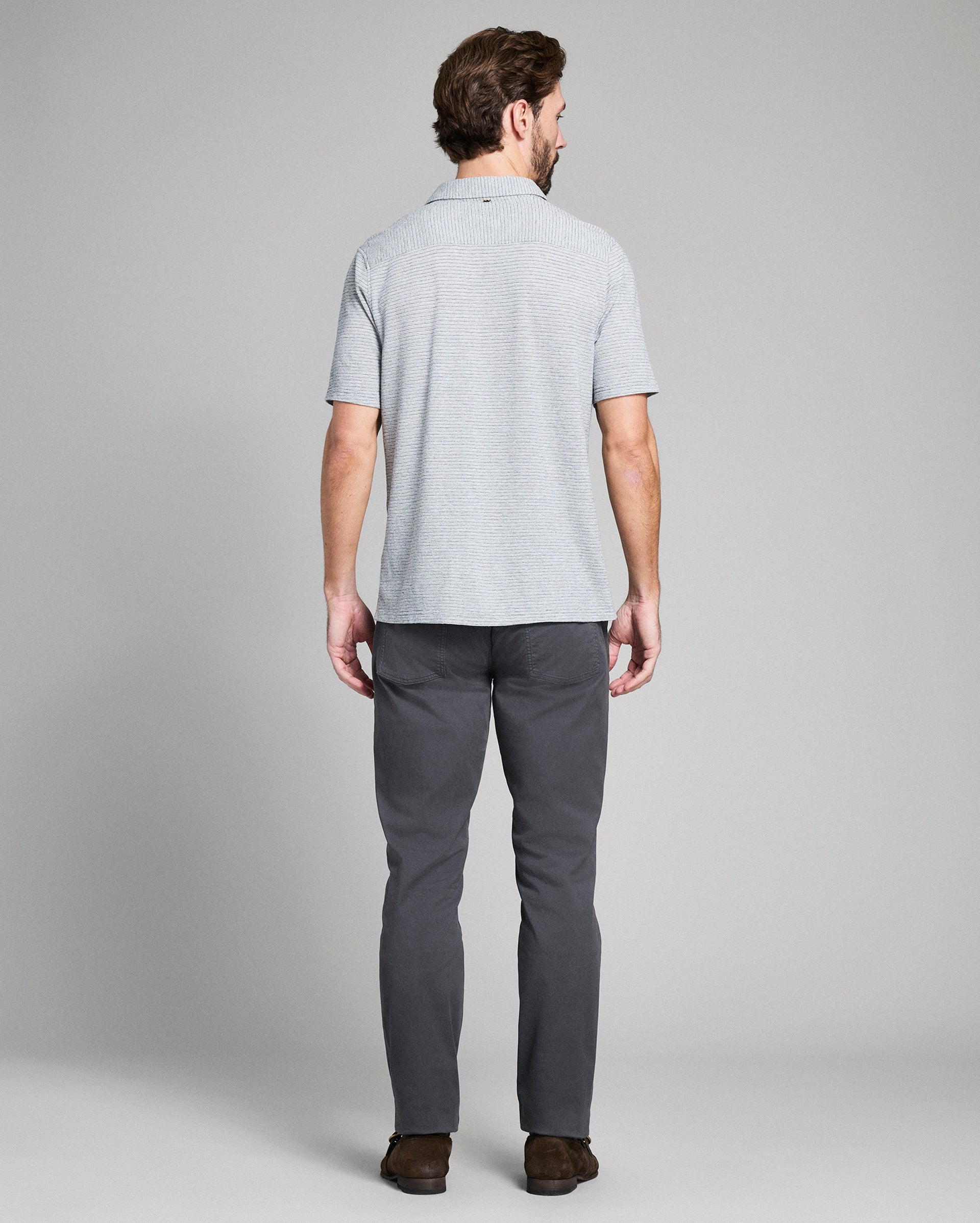 Short Sleeve Textured Treme Knit Shirt