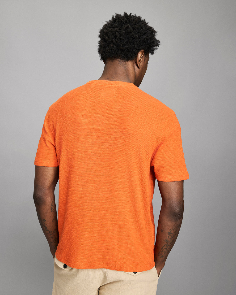 Back of the shirt.