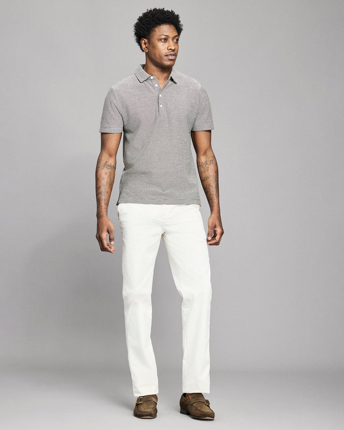 Domino Jacquard Polo
