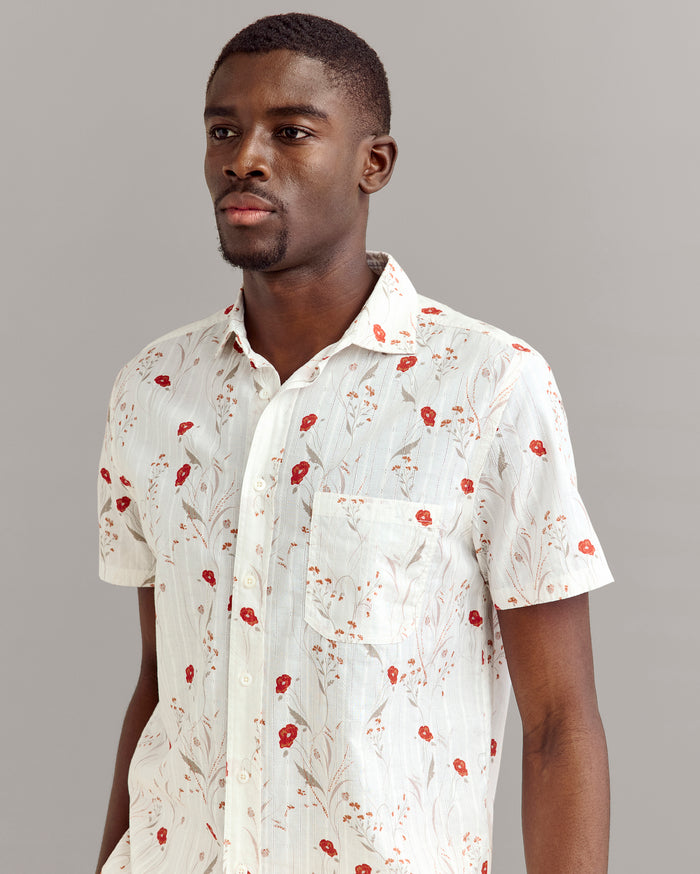 Model wears the Treme Shirt