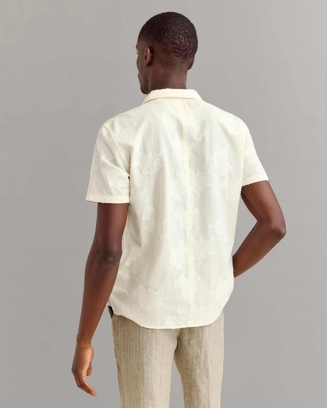 Back of the shirt.
