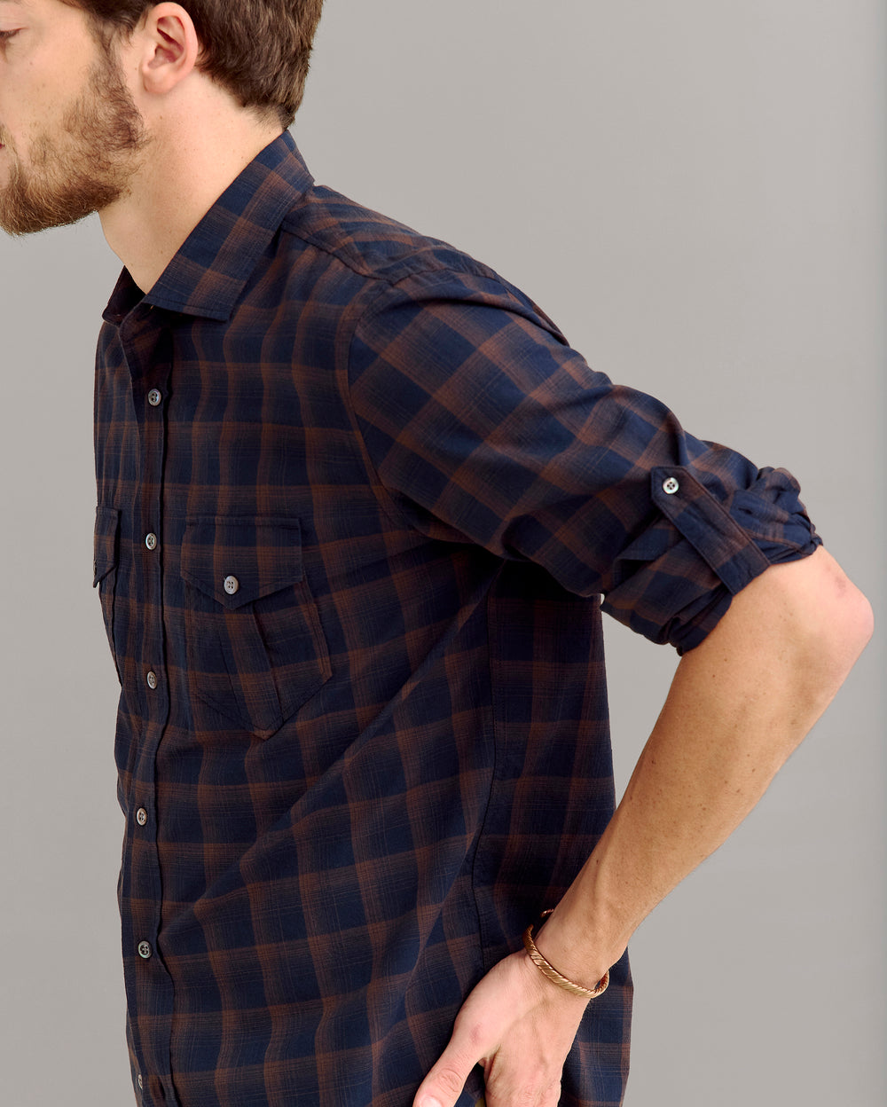 Shadow Plaid Scout Shirt