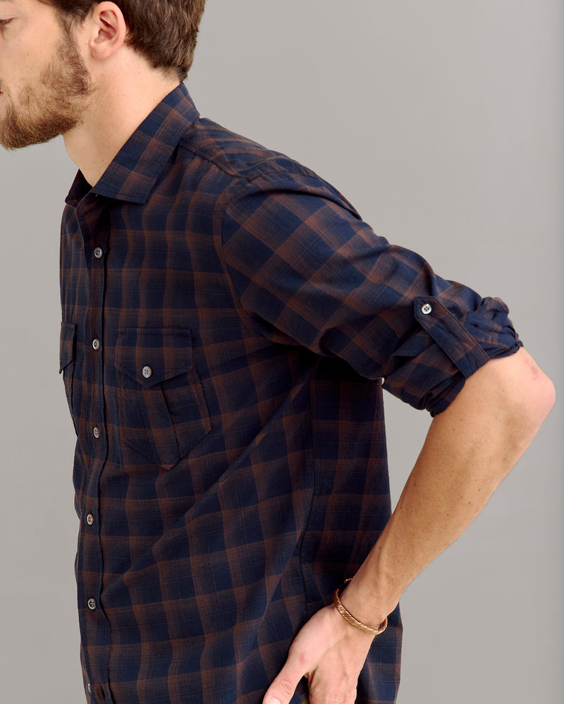 Shadow Plaid Scout Shirt