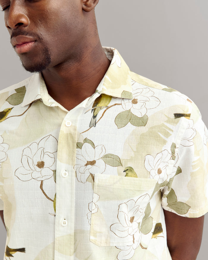 Short Sleeve Grid Yellowhammer Treme Shirt