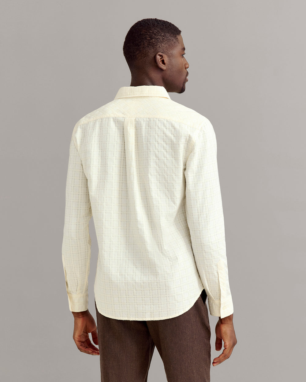 Grid Dobby River Shirt
