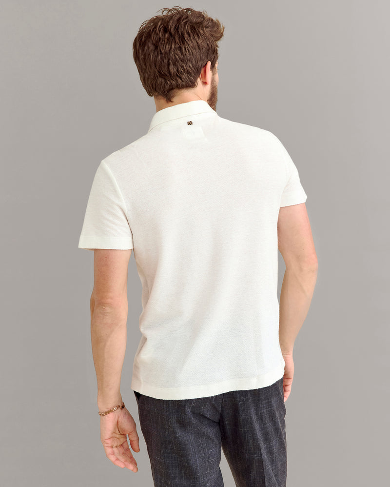 Hemp Cotton Twill Polo