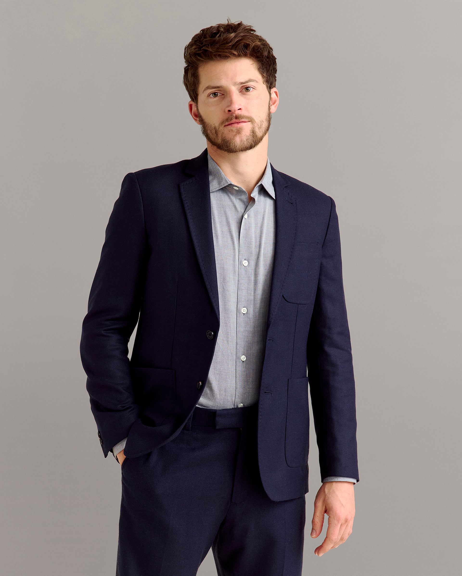 The Classic ARCHIE JACKET from Billy Reid | Timeless Tailoring