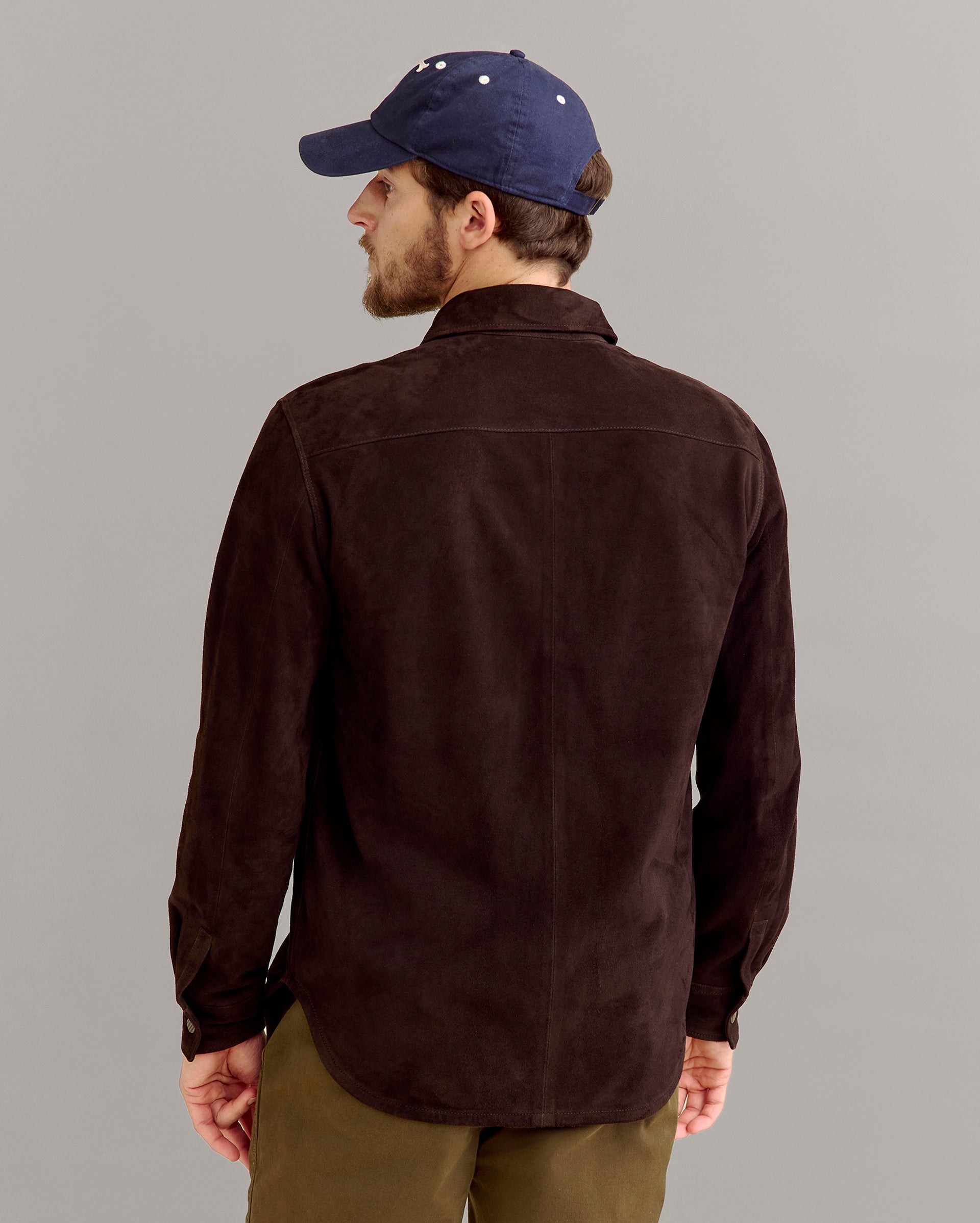 Savoy Suede Workshirt | Luxe Utilitarian Style – Billy Reid