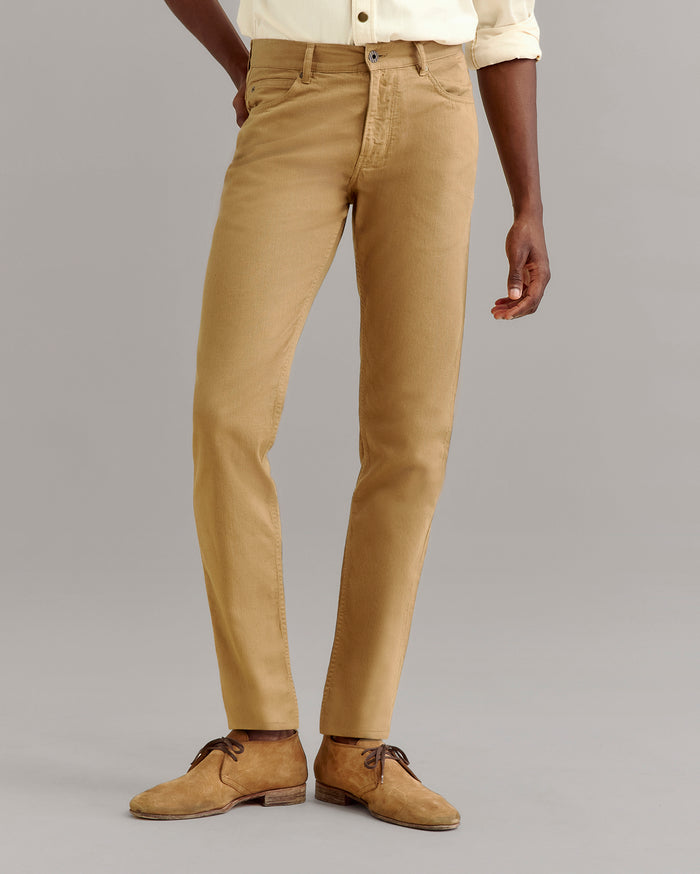 Cotton Linen 5 Pocket Pant