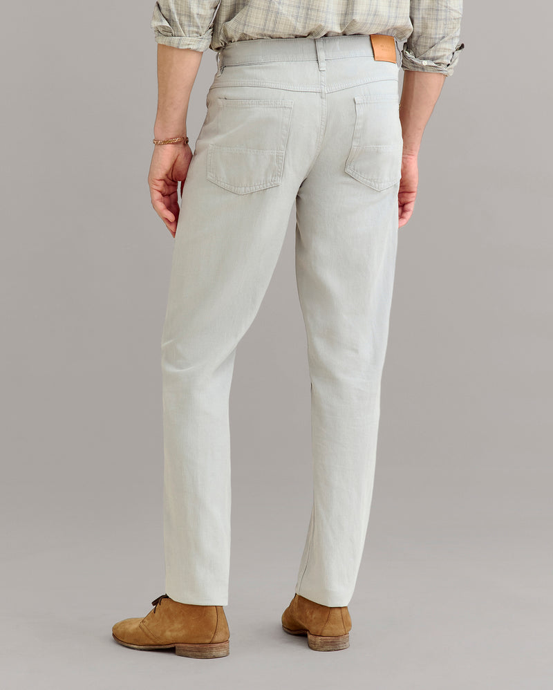 Cotton Linen 5 Pocket Pant