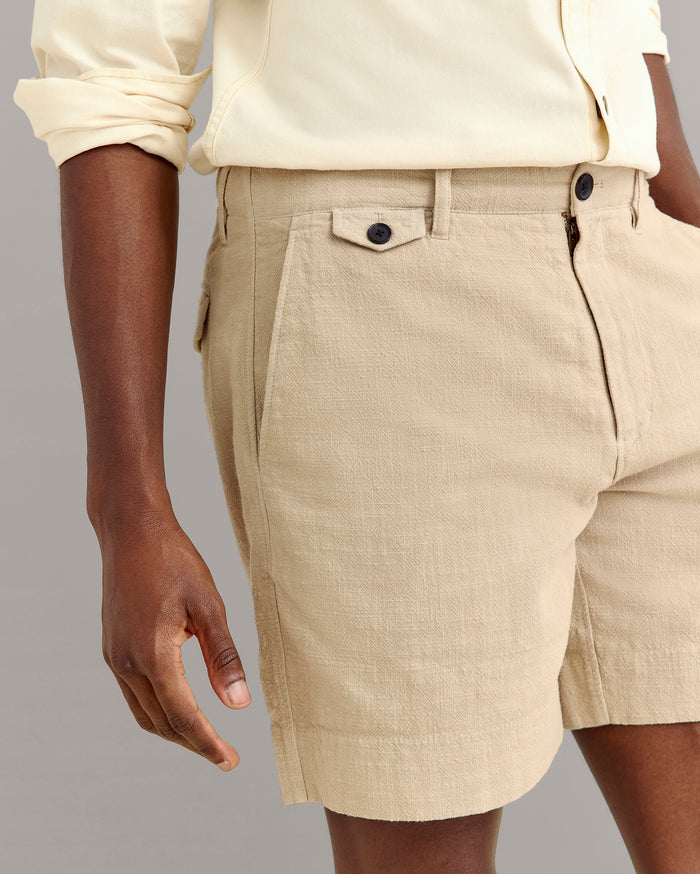 Slub Cotton Short