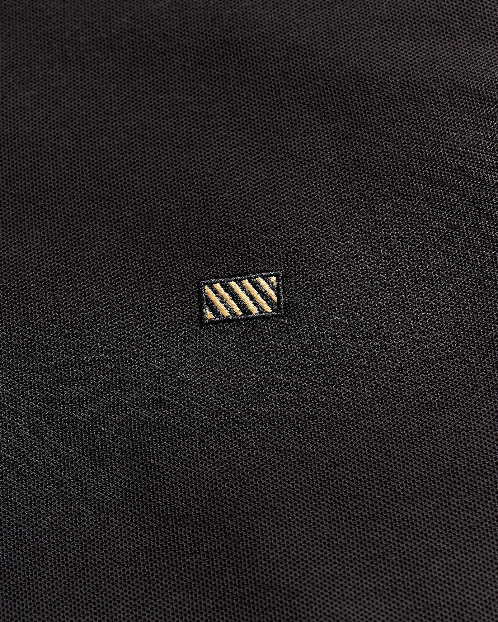 Pique Polo - Black