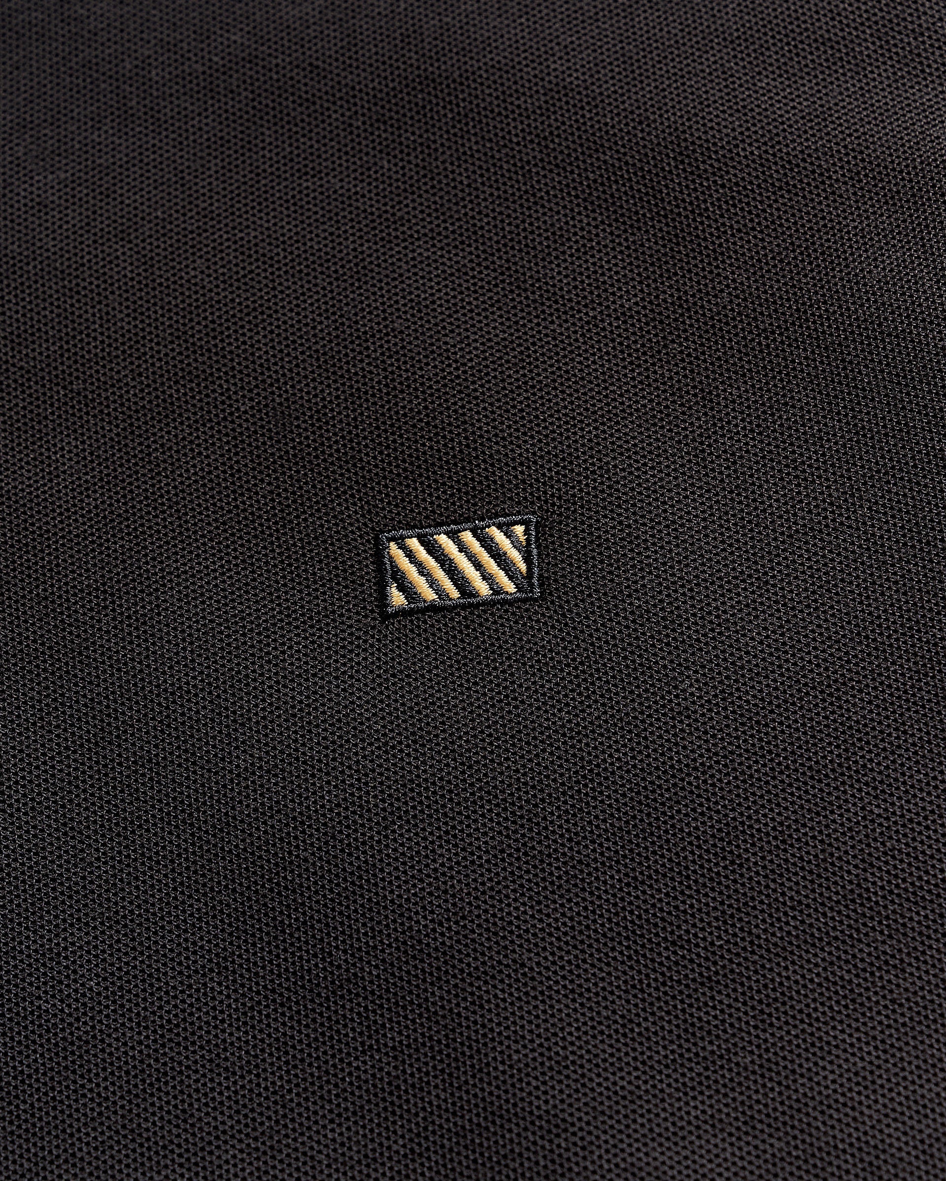 Pique Polo - Black