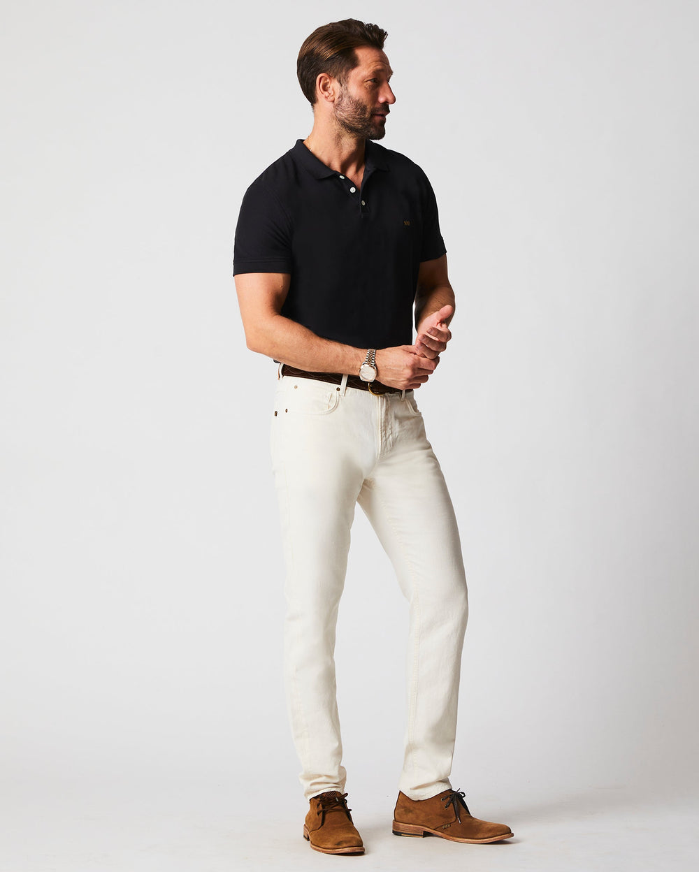 Pique Polo - Black