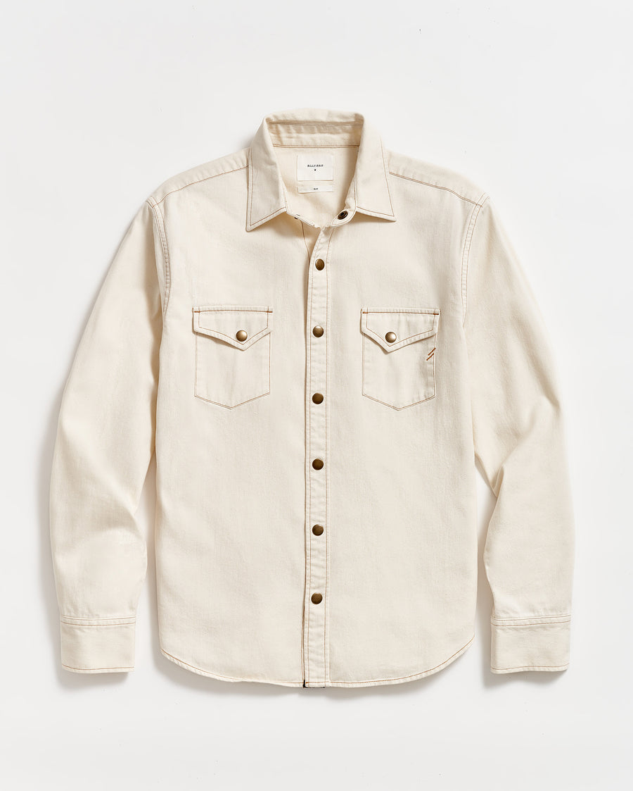 Shoals Twill Shirt in Natural