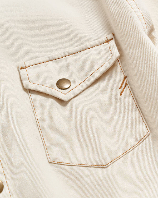 Shoals Twill Shirt in Natural