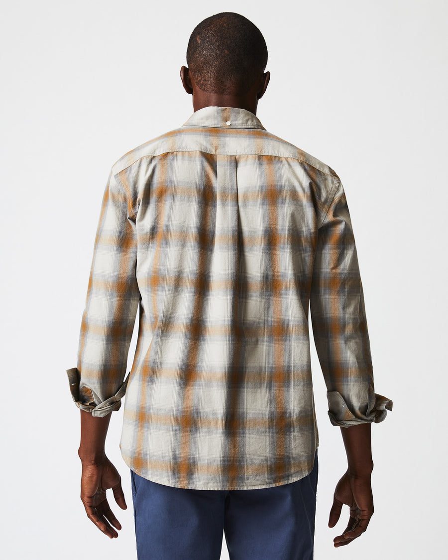 Shadow Plaid Tuscumbia Shirt BD in Grey/Multi