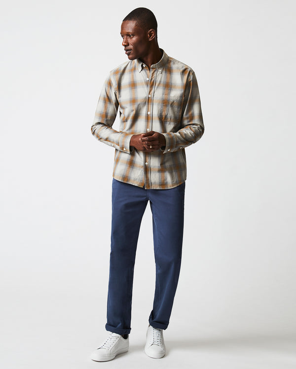 Shadow Plaid Tuscumbia Shirt BD in Grey/Multi