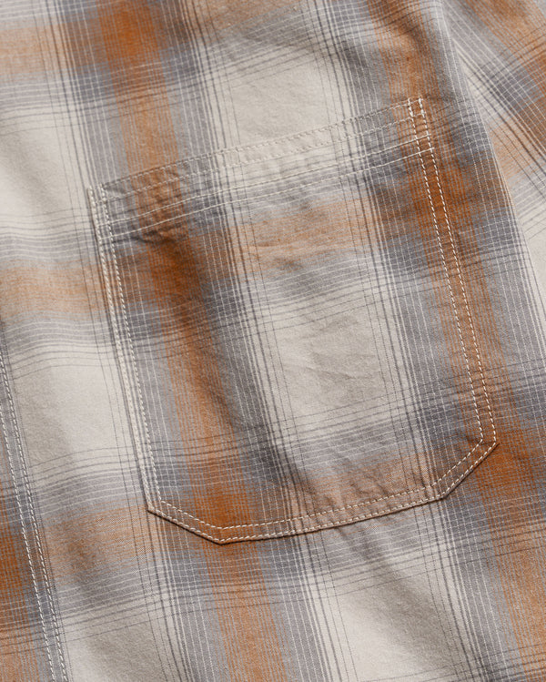 Shadow Plaid Tuscumbia Shirt BD in Grey/Multi