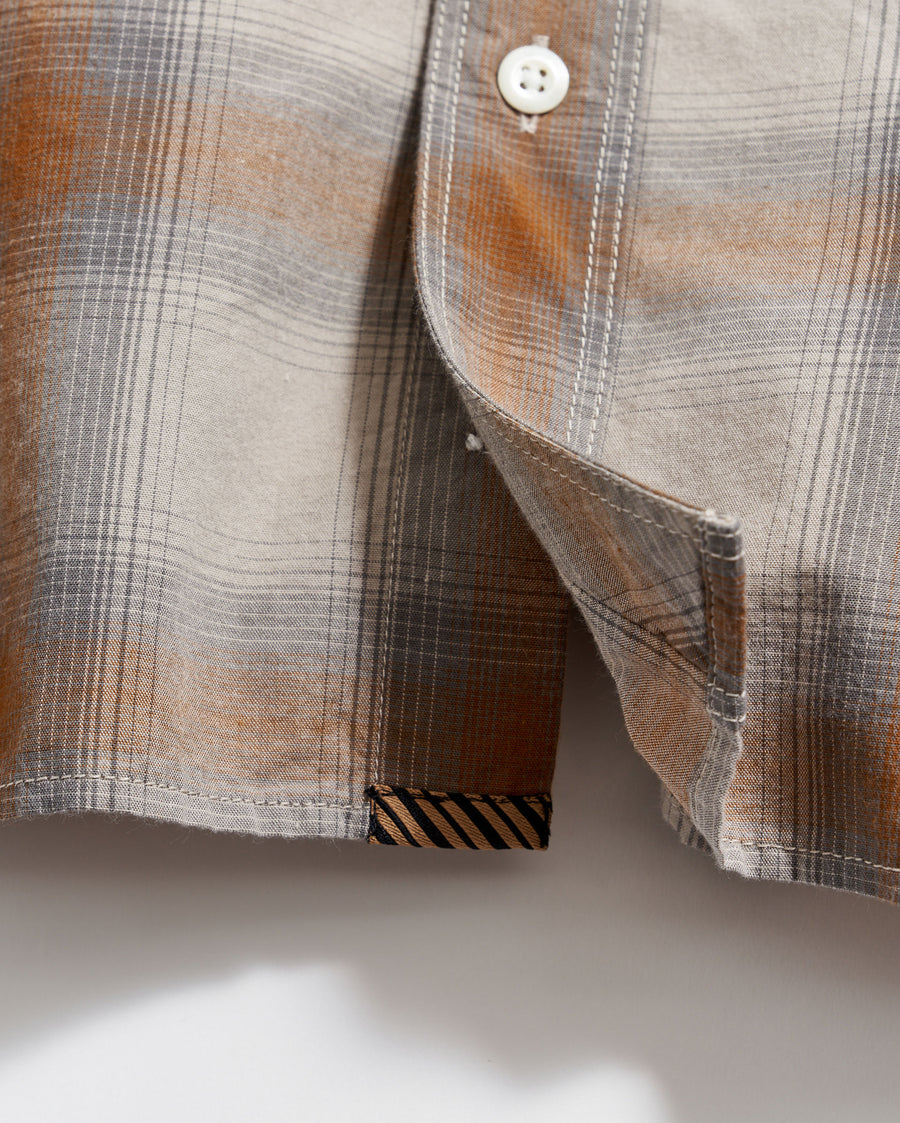 Shadow Plaid Tuscumbia Shirt BD in Grey/Multi