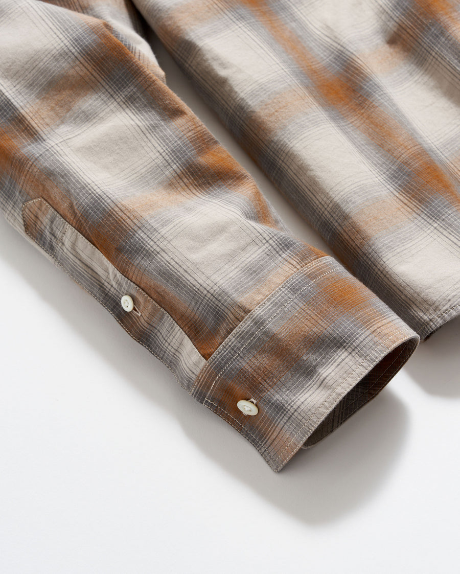 Shadow Plaid Tuscumbia Shirt BD in Grey/Multi
