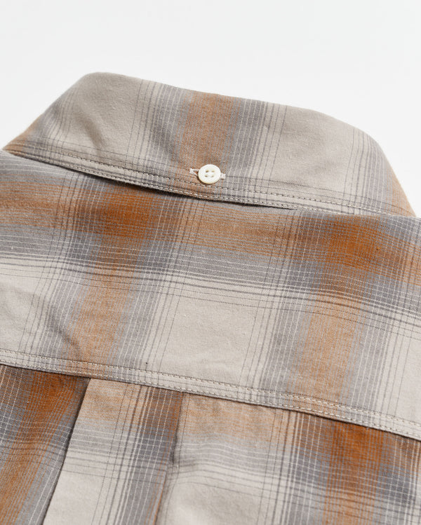 Shadow Plaid Tuscumbia Shirt BD in Grey/Multi