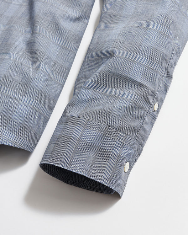 TONAL GRID PLAID TUSCUMBIA SHIRT BD