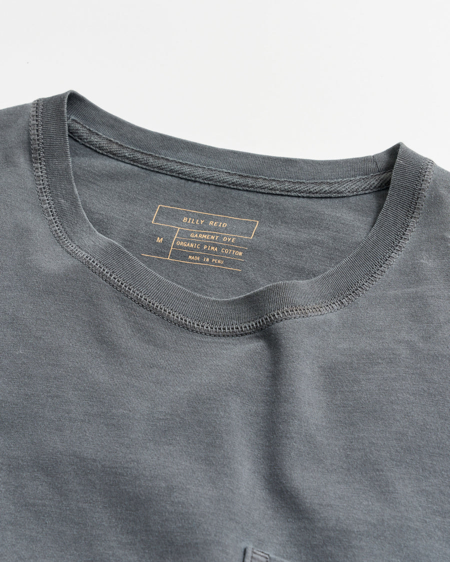 Washed Tee in Black