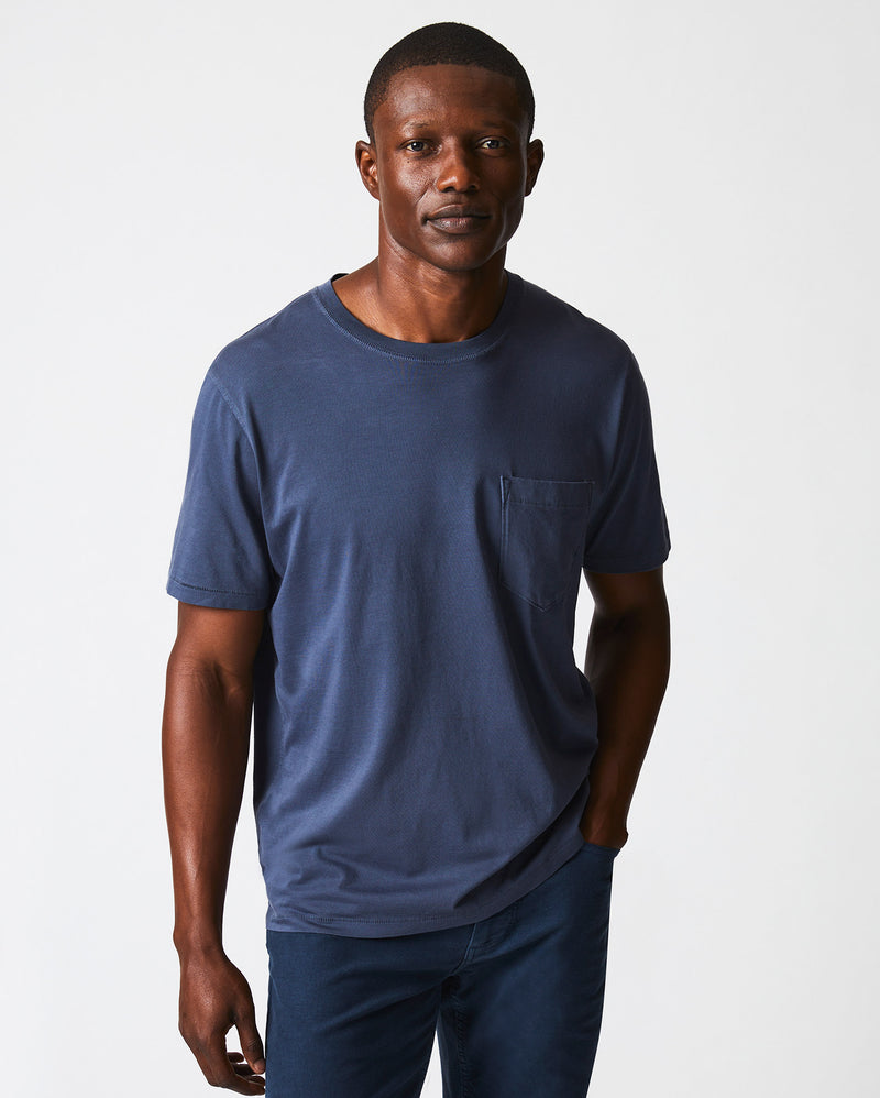 Washed Color Tee Washed Tee - Ultra-Soft Organic Pima Cotton, Garment-Dyed, Seasonless ...