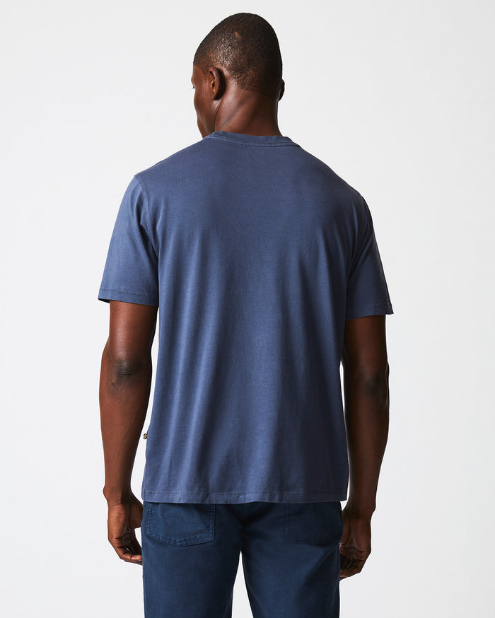Washed Color Tee Washed Tee - Ultra-Soft Organic Pima Cotton, Garment-Dyed, Seasonless ...